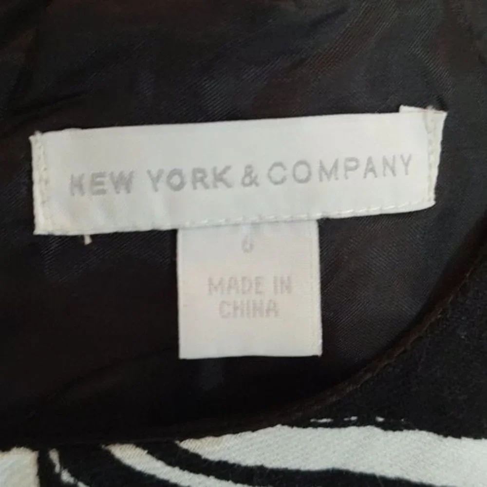 New York and Company A-Line Linen Dress - Picture 10 of 12